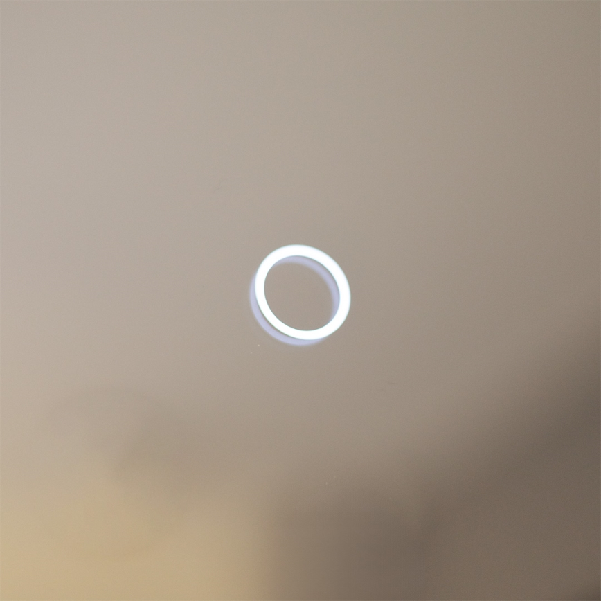 Zuma Line - LED kopalniško stensko ogledalo z osvetlitvijo LED/24W/230V 3000/4000/6000K premer 60 cm IP44