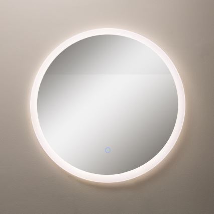 Zuma Line - LED kopalniško stensko ogledalo z osvetlitvijo LED/24W/230V 3000/4000/6000K premer 60 cm IP44