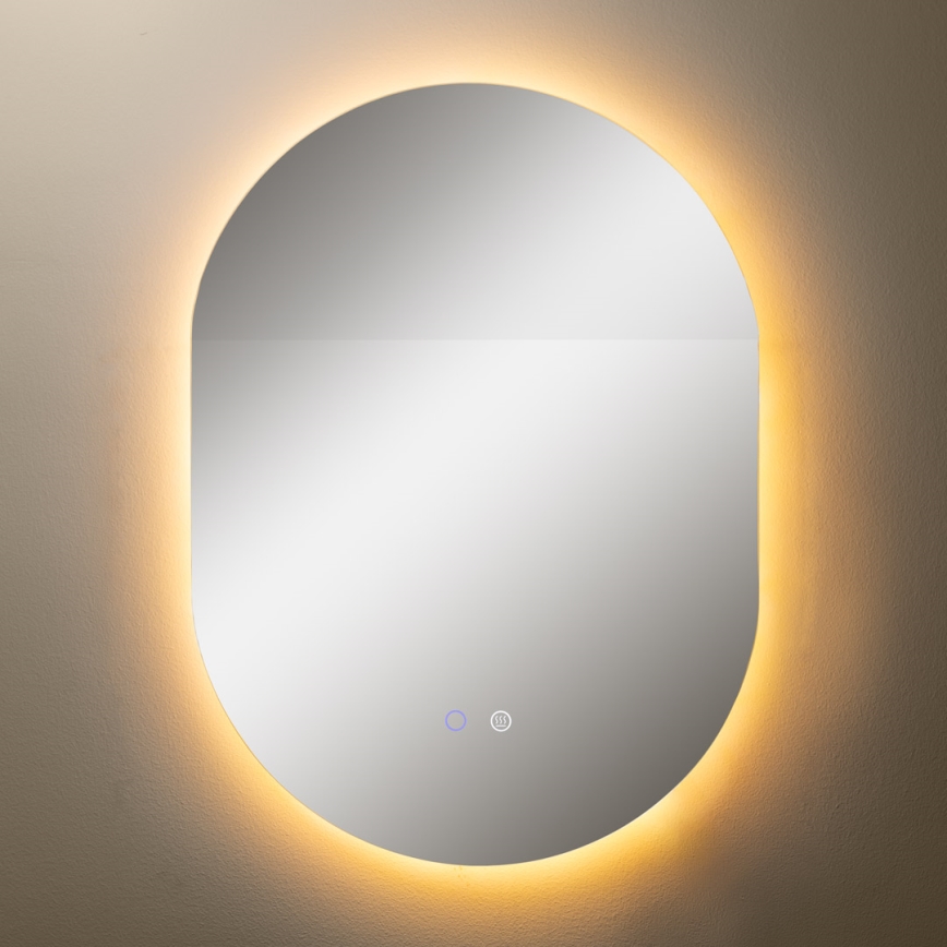 Zuma Line - LED Kopalniško ogledalo s osvetlitvijo LED/24W/230V 3000/4000/6000K 70x50 cm IP44