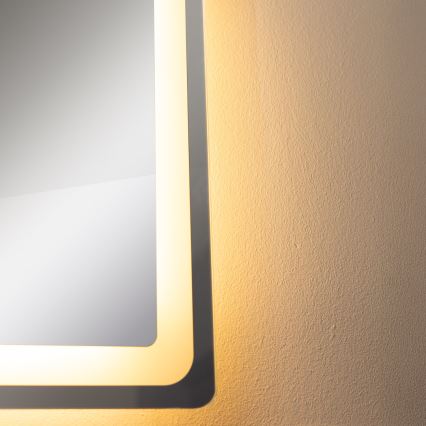 Zuma Line - LED Kopalniško ogledalo s osvetlitvijo LED/24W/230V 3000/4000/6000K 70x50 cm IP44