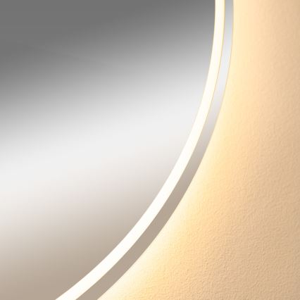 Zuma Line - LED Kopalniško ogledalo s osvetlitvijo LED/24W/230V 3000/4000/6000K pr. 80 cm IP44