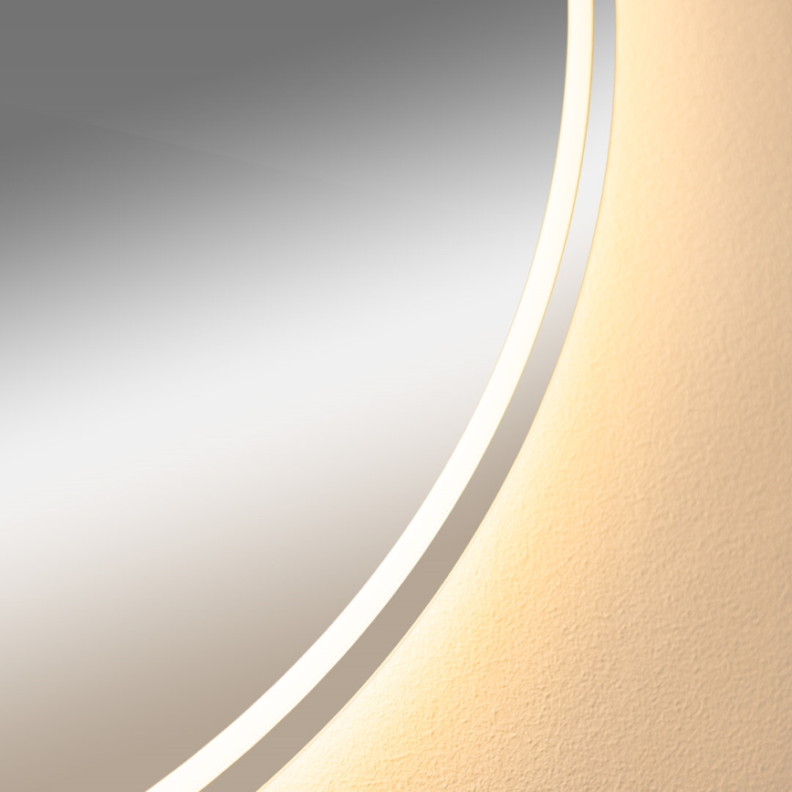 Zuma Line - LED Kopalniško ogledalo s osvetlitvijo LED/24W/230V 3000/4000/6000K pr. 80 cm IP44