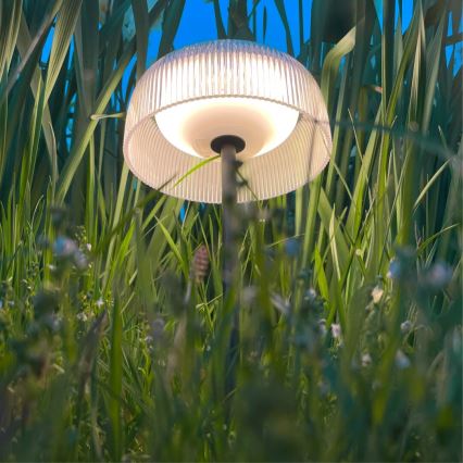 Zuma Line - LED Zatemnitvena solarna polnilna namizna svetilka LED/2,5W/2000 mAh IP44 črna