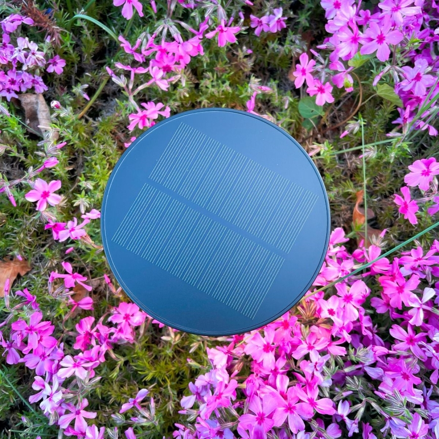 Zuma Line - LED Zatemnitvena solarna polnilna namizna svetilka LED/2W/2000 mAh IP44 črna
