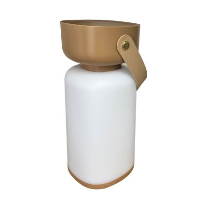 Zuma Line - LED Zatemnitvena polnilna namizna svetilka LED/3W/1200 mAh 3000/4000/6500K IP44 rjava