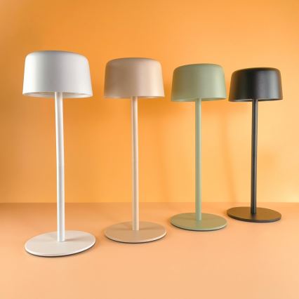 Zuma Line - LED Zatemnitvena polnilna namizna svetilka LED/2W/1200 mAh IP44 črna