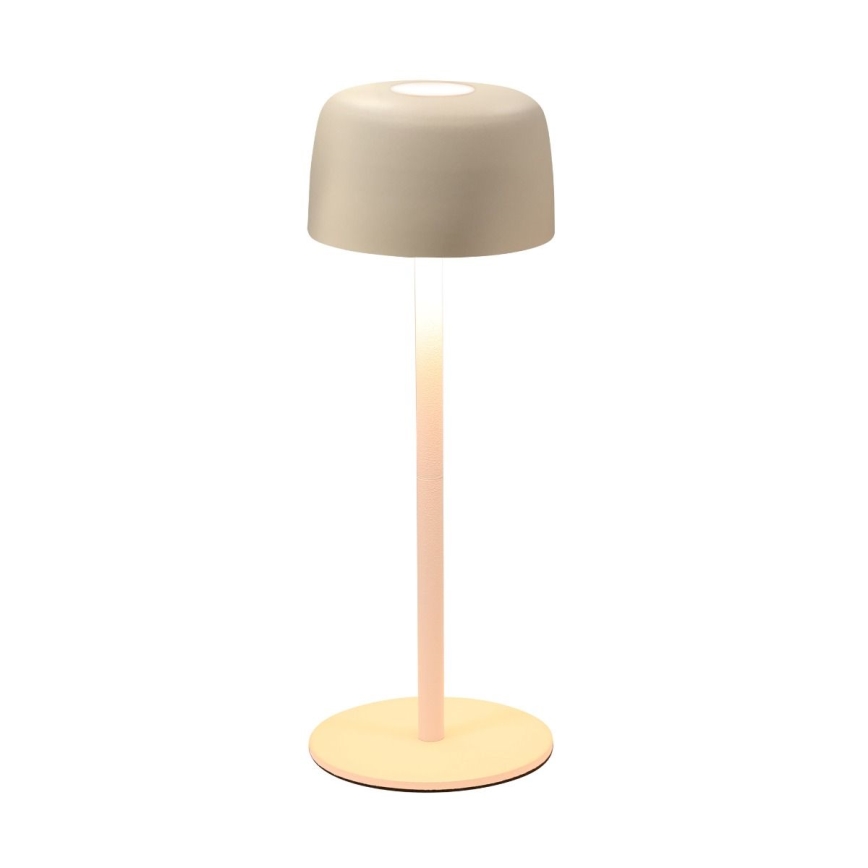 Zuma Line - LED Zatemnitvena polnilna namizna svetilka LED/2W/1200 mAh IP44 krem barva