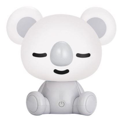 Zuma Line - LED Zatemnitvena otroška namizna svetilka na dotik LED/3W/230V koala siva