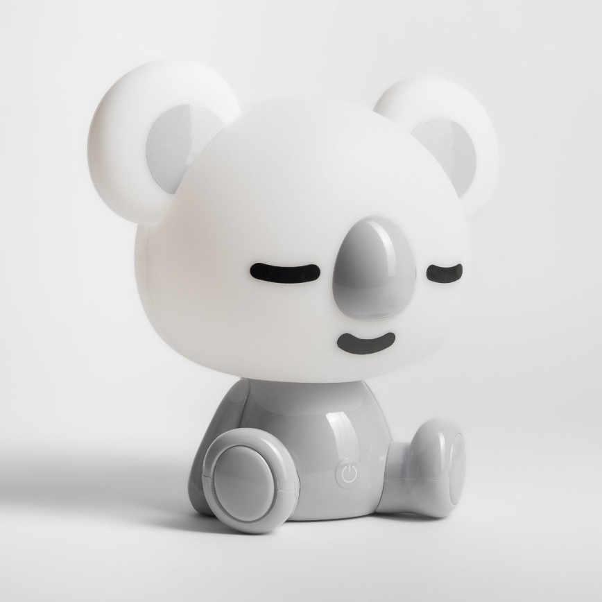 Zuma Line - LED Zatemnitvena otroška namizna svetilka na dotik LED/3W/230V koala siva