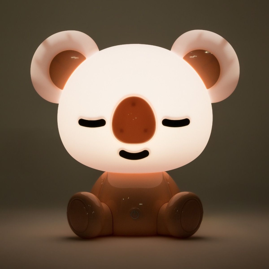 Zuma Line - LED Zatemnitvena otroška namizna svetilka na dotik LED/3W/230V koala roza