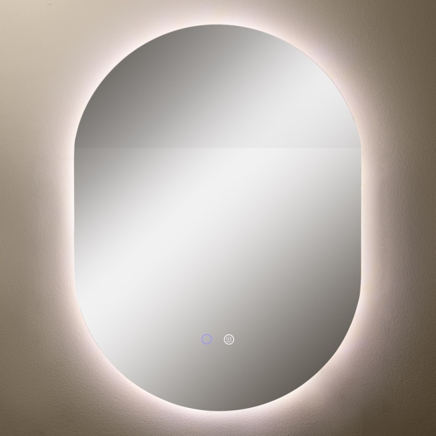Zuma Line - LED Kopalniško ogledalo s osvetlitvijo LED/24W/230V 3000/4000/6000K 70x50 cm IP44