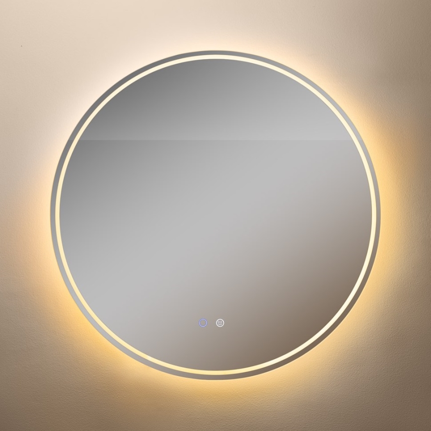 Zuma Line - LED Kopalniško ogledalo s osvetlitvijo LED/24W/230V 3000/4000/6000K pr. 80 cm IP44