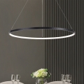 Zuma Line - LED lestenec na kablu LED/36W/230V 3000/4000/6000K premer 80 cm črna