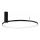 Zuma Line - LED Lestenec na vrvici LED/32W/230V 3000/4000/6000K pr. 60 cm črna