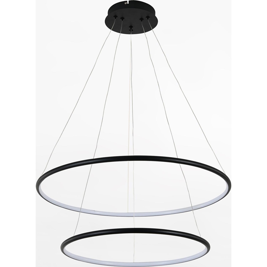 Zuma Line - LED Lestenec na vrvici LED/40W/230V črna