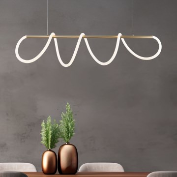 Zuma Line - LED Lestenec na vrvici LED/45W/230V 3000/4000/6000K zlata
