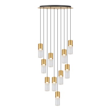 Zuma Line - LED lestenec na vrvici LED/50W/230V zlata