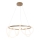 Zuma Line - LED Lestenec na vrvici LED/58W/230V 3000/4000/6000K zlata