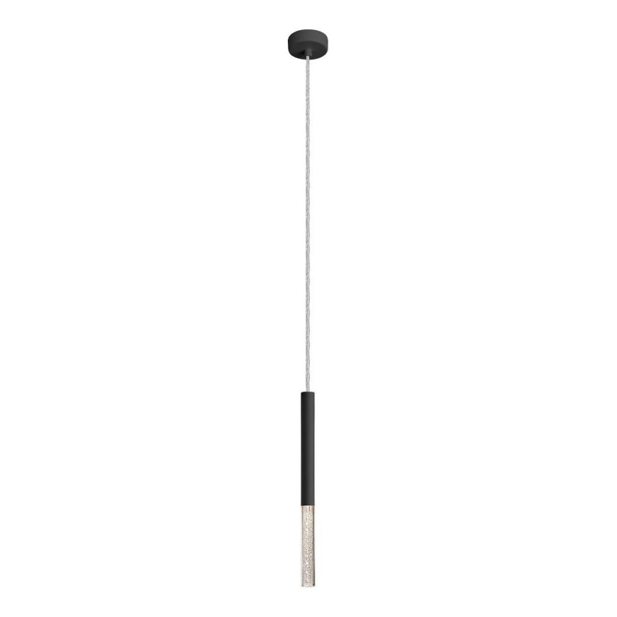Zuma Line - LED Lestenec na vrvici LED/5W/230V črna
