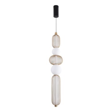 Zuma Line - LED lestenec z zatemnjevanjem na kablu LED/27W/230V 3000-5700K zlata + daljinski upravljalnik