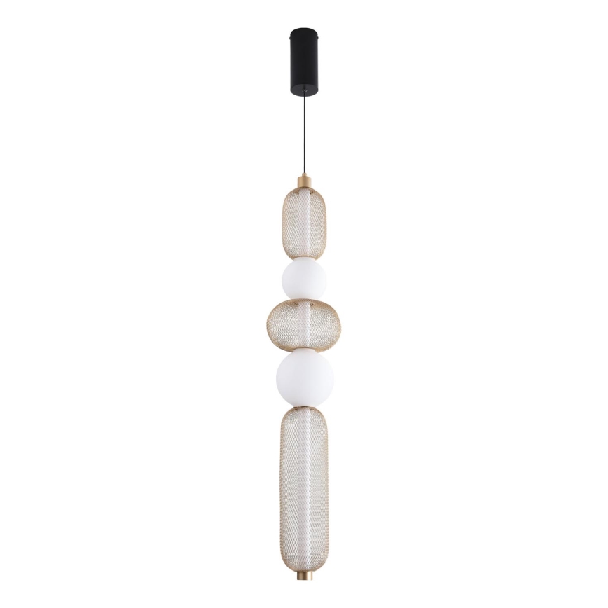 Zuma Line - LED lestenec z zatemnjevanjem na kablu LED/27W/230V 3000-5700K zlata + daljinski upravljalnik