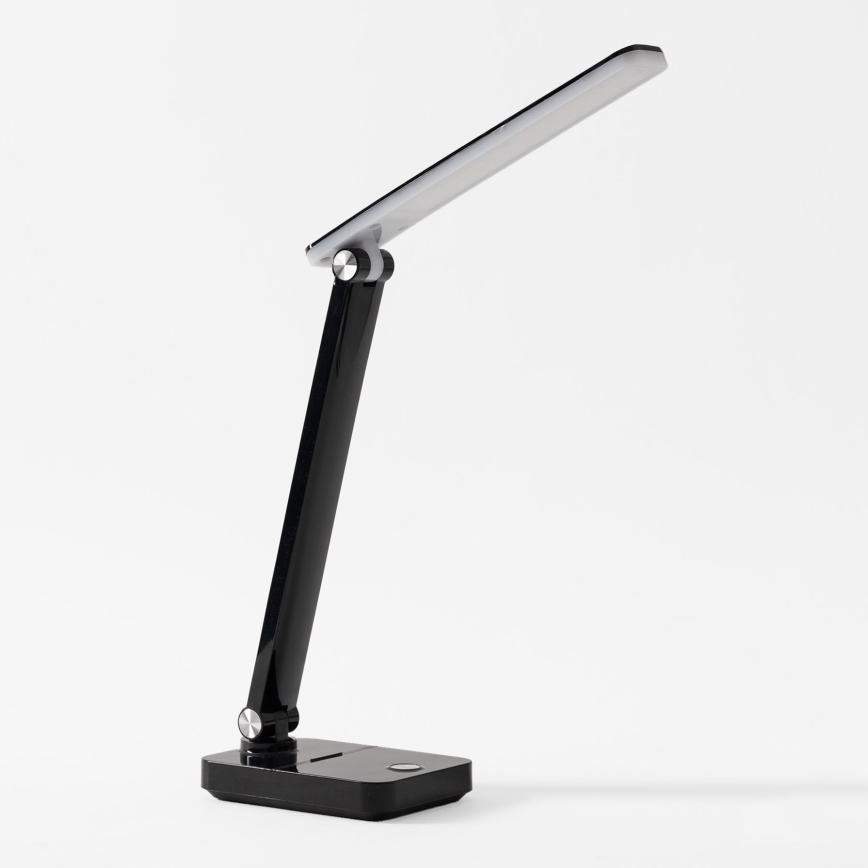 Zuma Line - LED Polnilna namizna svetilka LED/8W/1200 mAh 3000/4500/6000K CRI 90 črna
