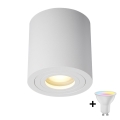 Zuma Line - LED RGBW zatemnjevalno kopalniško točkovno svetilo 1xGU10/4,8W/230V IP44 belo + daljinski upravljalnik