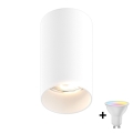 Zuma Line - LED RGBW zatemnljivo točkovno svetilo 1xGU10/4,8W/230V bela + daljinski upravljalnik