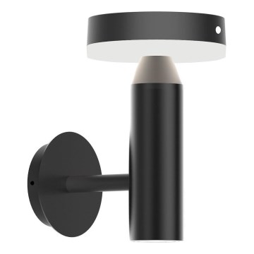 Zuma Line - LED Solarna stenski svetilka s senzorjem gibanja in mraka LED/4,5W/2000 mAh IP44 črna