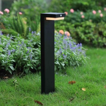 Zuma Line - LED Solarna svetilka s senzorjem gibanja in mraka LED/4,5W/2000 mAh IP44 črna