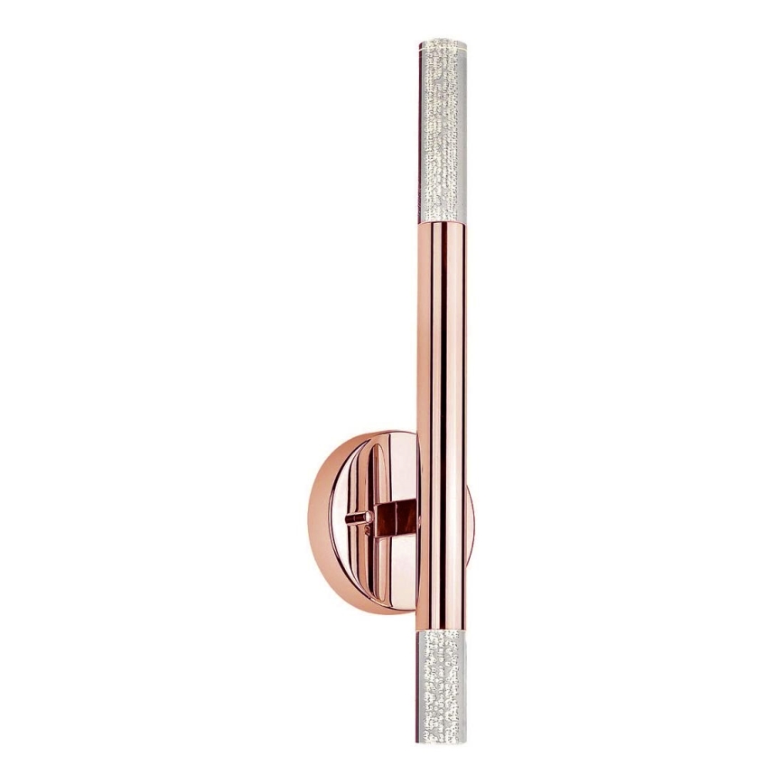 Zuma Line - LED Stenska svetilka 2xLED/5W/230V Rosegold