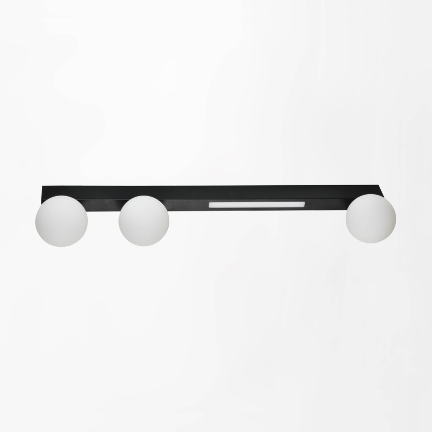 Zuma Line - LED Stenska svetilka 3xG9/40W/230V + LED/6W črna