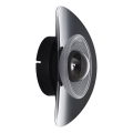 Zuma Line - LED Stenska svetilka LED/8W/230V črna/dimno črna