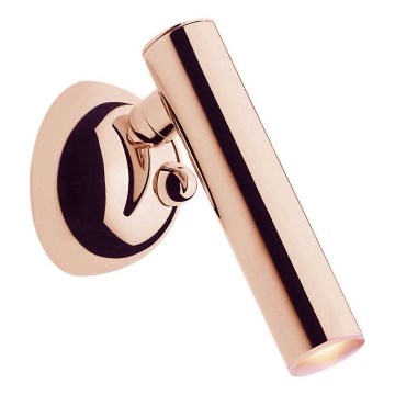 Zuma Line - LED Stenski reflektor LED/5W/230V Rosegold