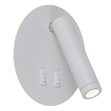 Zuma Line - LED stensko točkovno svetilo LED/5,5W/230V 4000K + LED/2,5W 3000K bela