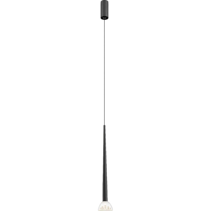 Zuma Line - LED viseči lestenec na kablu LED/5W/230V črna