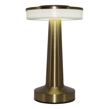 Zuma Line - LED Zatemnitvena polnilna namizna svetilka LED/2,5W/1200 mAh 3000/4000/6000K zlata