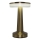 Zuma Line - LED Zatemnitvena polnilna namizna svetilka LED/2,5W/1200 mAh 3000/4000/6000K zlata