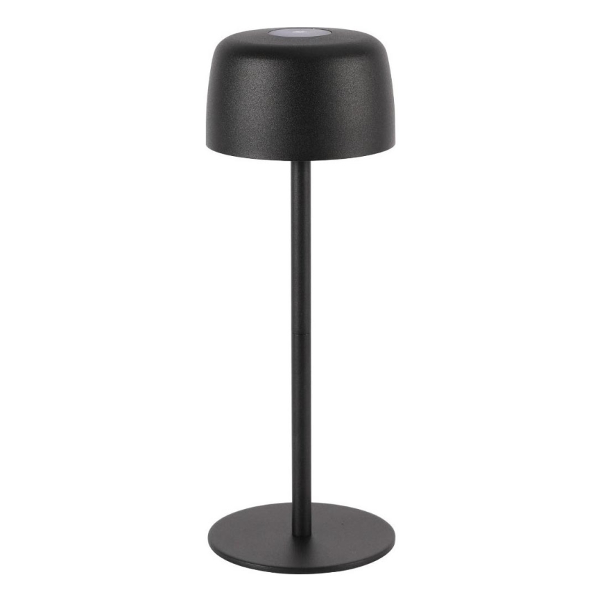 Zuma Line - LED Zatemnitvena polnilna namizna svetilka LED/2W/1200 mAh IP44 črna