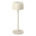Zuma Line - LED Zatemnitvena polnilna namizna svetilka LED/2W/1200 mAh IP44 krem barva