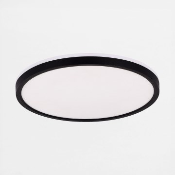 Zuma Line - LED Zatemnitvena stropna svetilka LED/26,5W/230V + LED/6,5W 3000/4000/5500K pr. 32 cm črna
