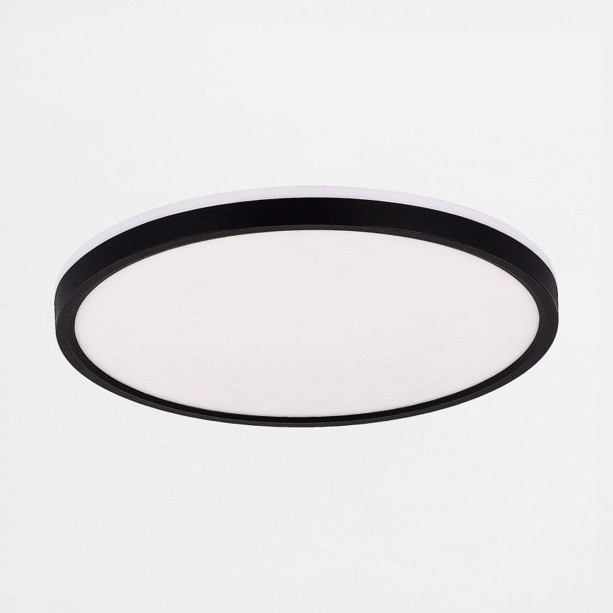 Zuma Line - LED Zatemnitvena stropna svetilka LED/26,5W/230V + LED/6,5W 3000/4000/5500K pr. 32 cm črna