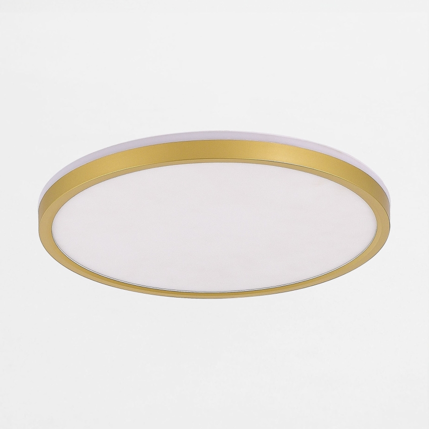 Zuma Line - LED Zatemnitvena stropna svetilka LED/26,5W/230V + LED/6,5W 3000/4000/5500K pr. 32 cm zlata