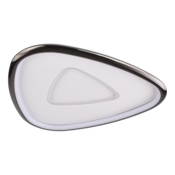 Zuma Line - LED Zatemnitvena stropna svetilka LED/27W/230V 3000K črna sijajni krom