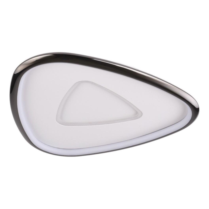 Zuma Line - LED Zatemnitvena stropna svetilka LED/27W/230V 3000K črna sijajni krom