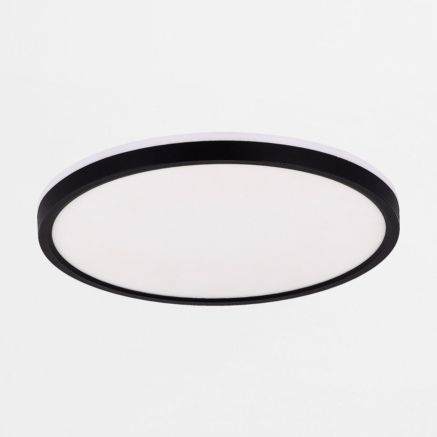 Zuma Line - LED Zatemnitvena stropna svetilka LED/38W/230V + LED/11W 3000/4000/5500K pr. 50 cm črna