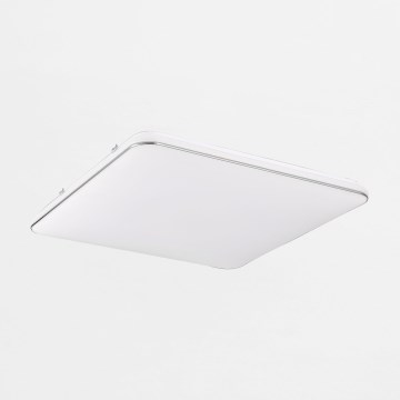 Zuma Line - LED Zatemnitvena stropna svetilka LED/48W/230V 53x53 cm sijajni krom