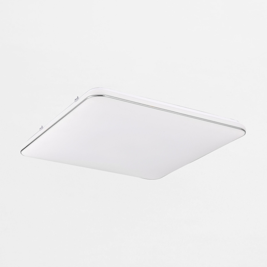 Zuma Line - LED Zatemnitvena stropna svetilka LED/48W/230V 53x53 cm sijajni krom