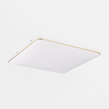Zuma Line - LED Zatemnitvena stropna svetilka LED/48W/230V 53x53 cm zlata