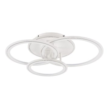 Zuma Line - LED Zatemnitvena stropna svetilka LED/55W/230V 3000-6000K bela + Daljinski upravljalnik